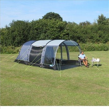Kampa hayling 4 tent, Caravans en Kamperen, Tenten, Ophalen, Gebruikt, Tot en met 4