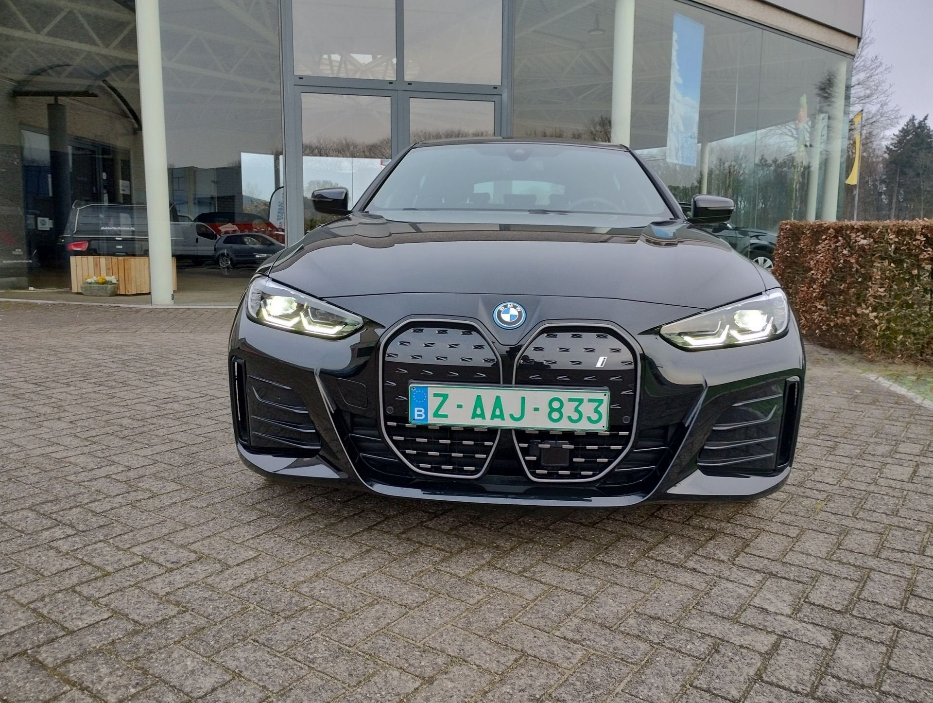 Bmw I4 Edrive 40, Auto's, Achterwielaandrijving, Gebruikt, Euro 6, Zwart