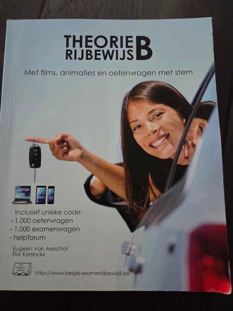 Theorie Rijbewijs B, Boeken, Ophalen, Nederlands, Eugeen Van Aerschot; Flor Koninckx