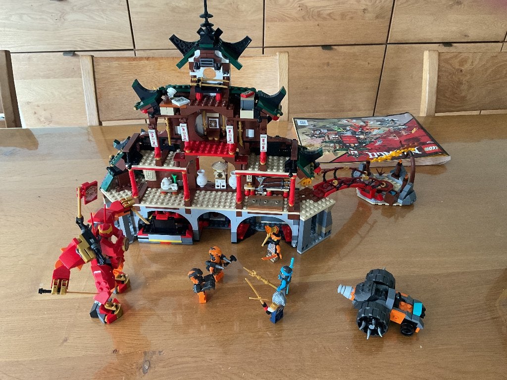 Lego Ninjago ninja dojo temple, Inclusief instructies, Lego, Ophalen of Verzenden, Zo goed als nieuw