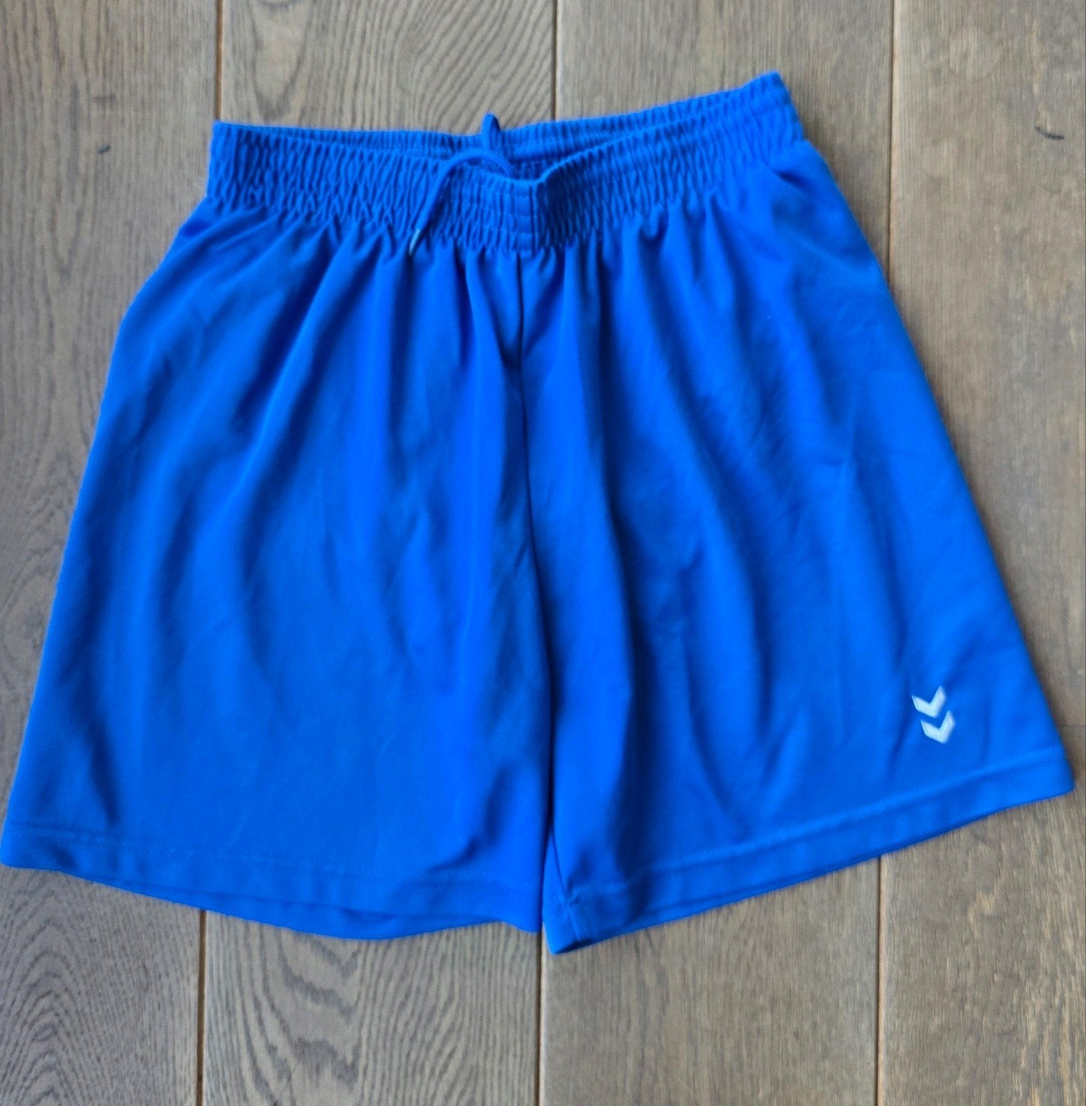 Voetbalshort Hummel maat S 164 / 176 ZGAN, Maat S, Ophalen of Verzenden, Zo goed als nieuw, Broek