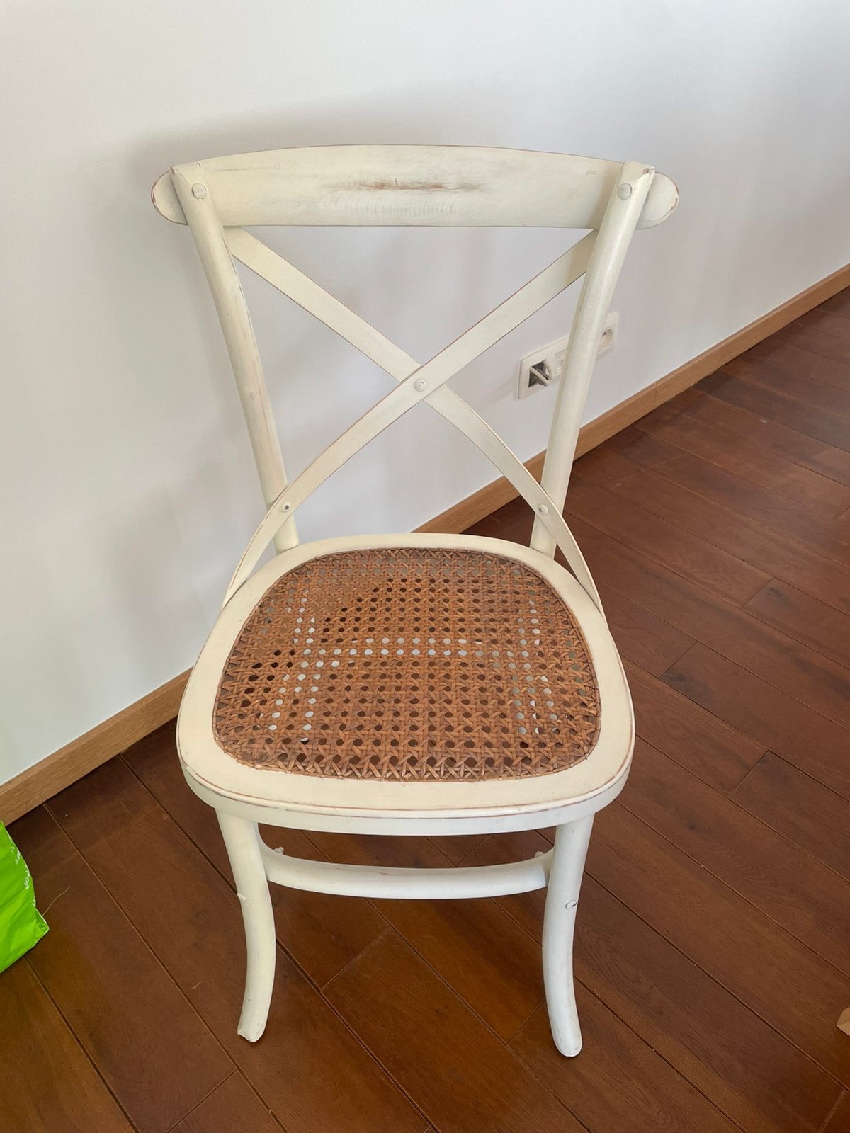 4 chaises, Comme neuf, Enlèvement, Quatre, Bois