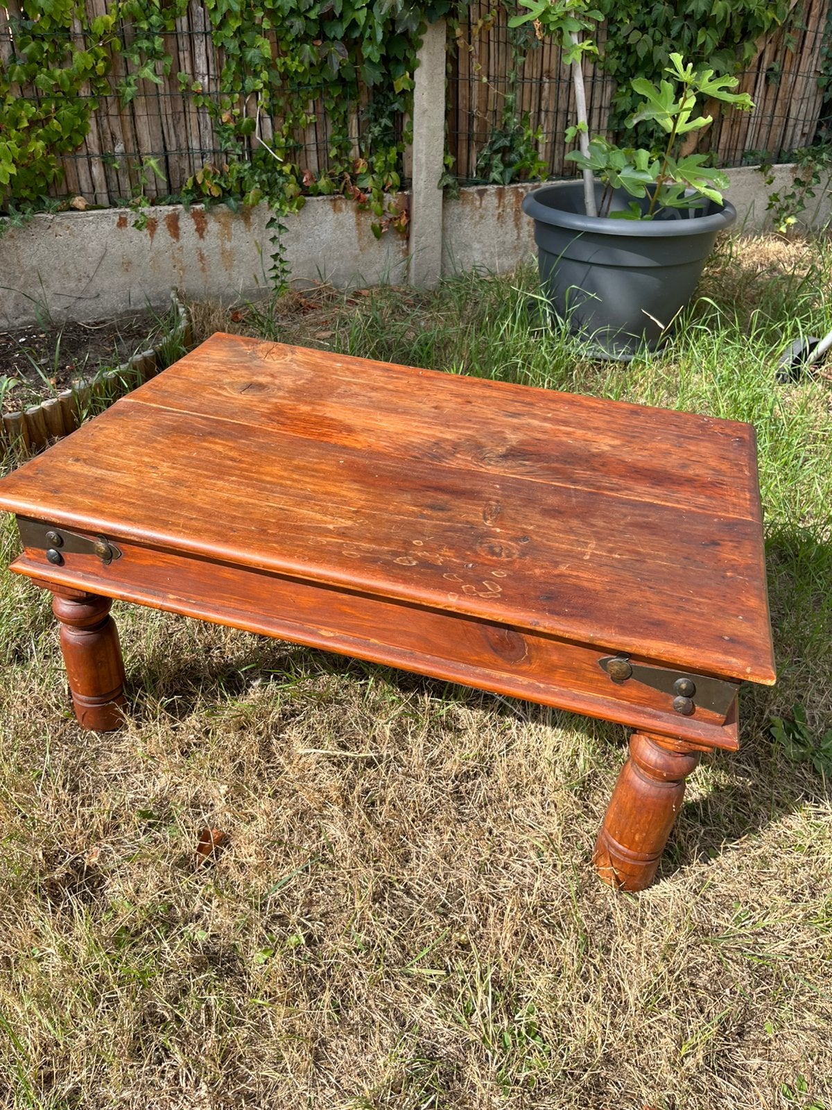 Houten salontafel, Ophalen, Gebruikt