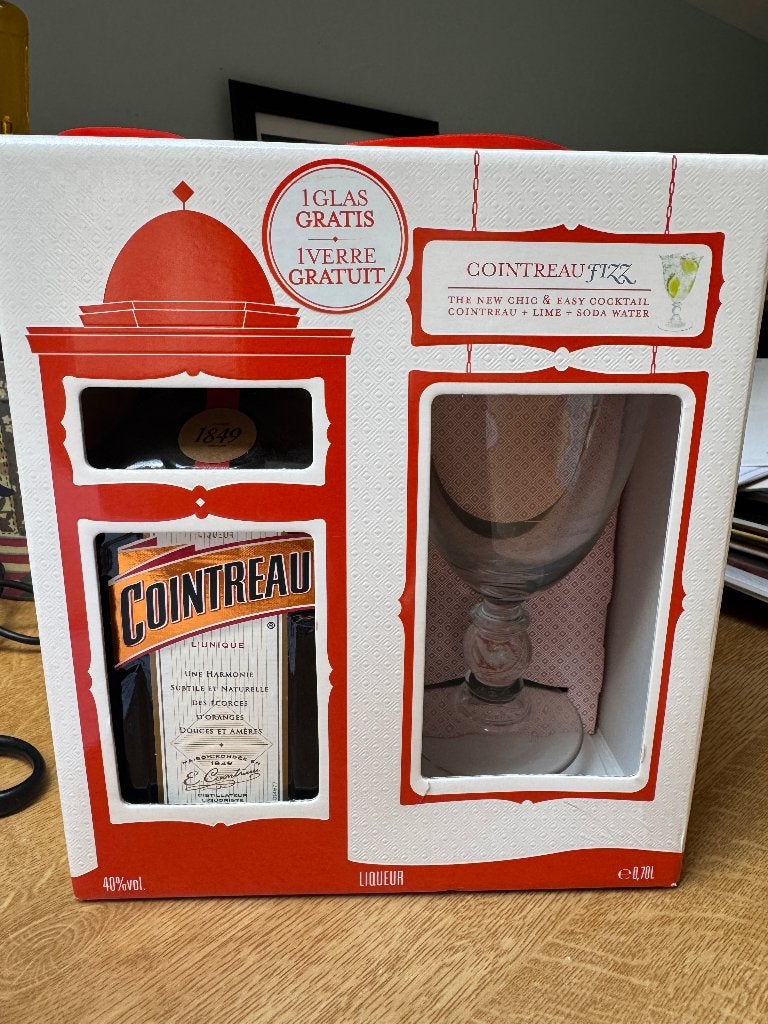 Cointreau met glas, Overige gebieden, Overige typen, Nieuw, Ophalen of Verzenden