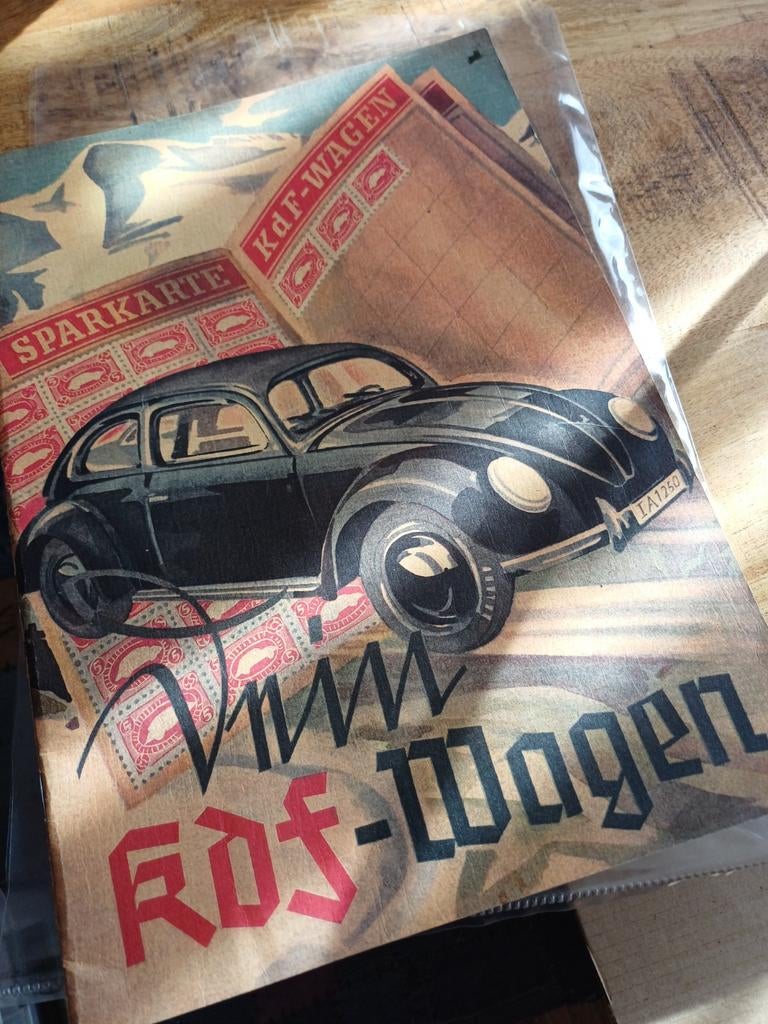 Brochure de la VW Beetle KDF-WAGEN, Autos, Particulier, Achat