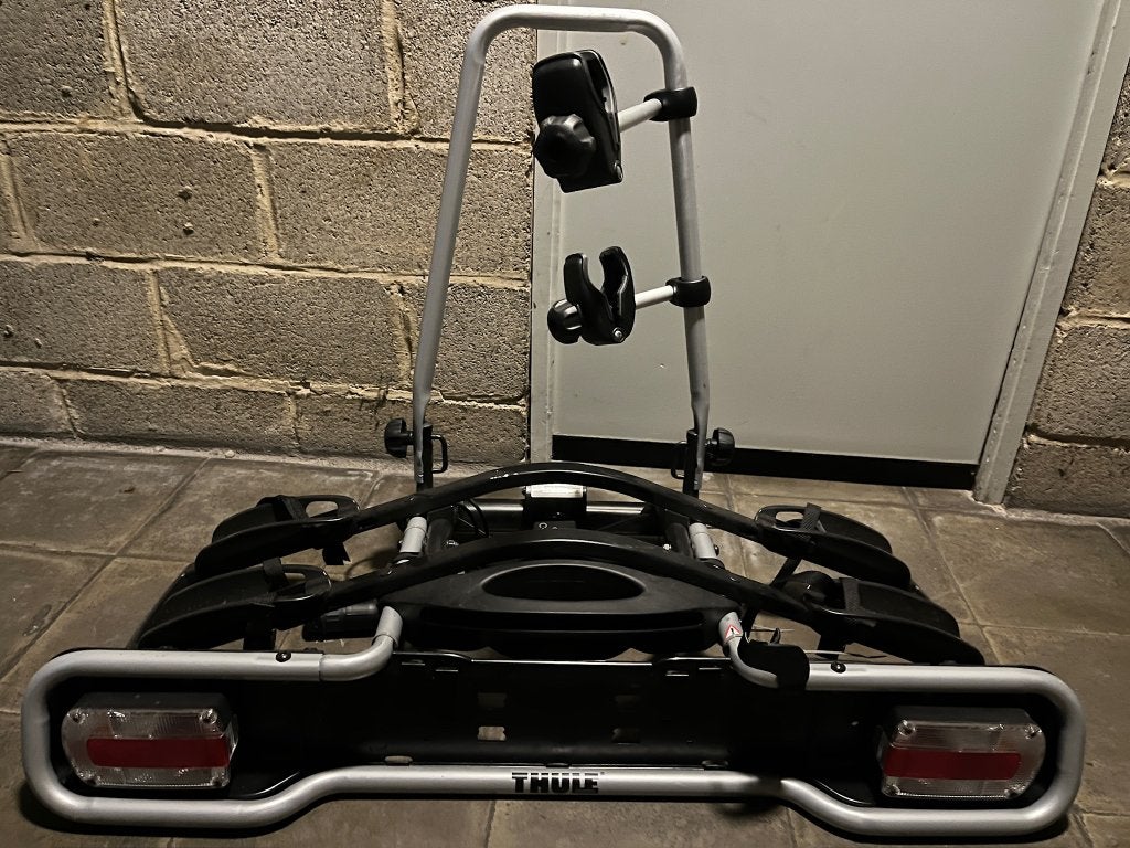 Thule fietsendrager, Enlèvement, 2 vélos, Comme neuf, Support d'attelage
