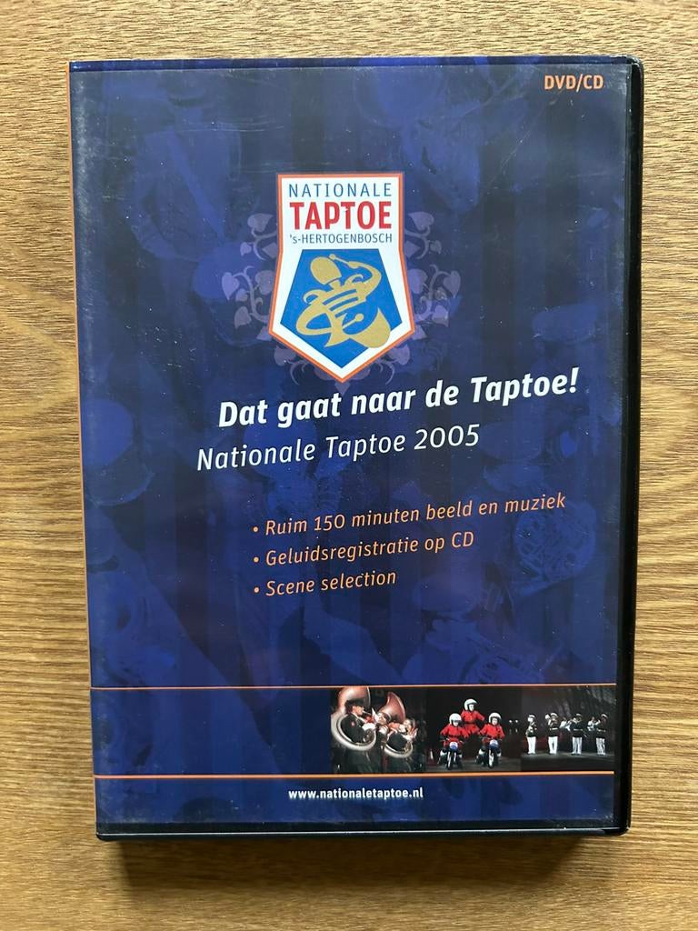 DVD Nationale Taptoe 2005 (2dvd’s), Alle leeftijden, Ophalen of Verzenden, Zo goed als nieuw