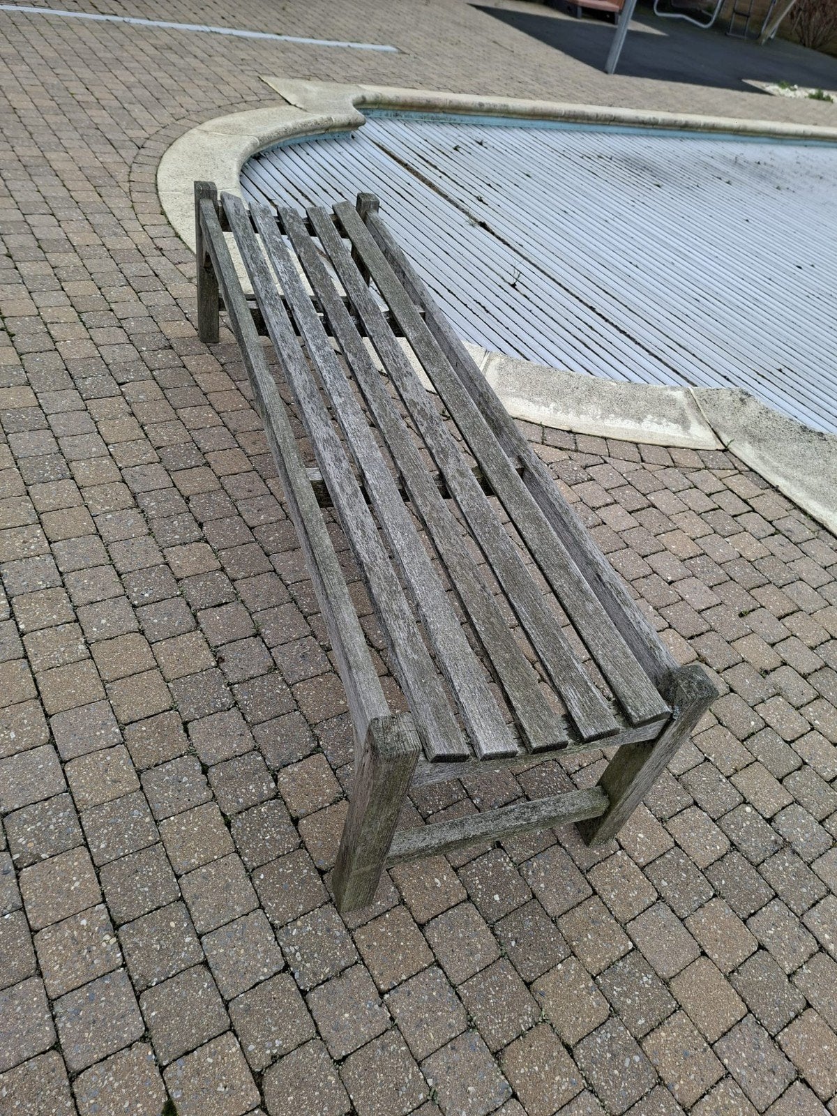 Teak tuinbank Gloster, Jardin & Terrasse, Enlèvement, Bois de teck