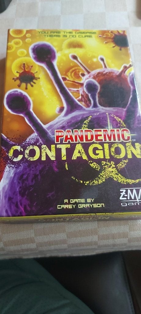 bordspel z-man games Pandemic Contagion strategiespel, Hobby en Vrije tijd, Gezelschapsspellen | Bordspellen, Een of twee spelers