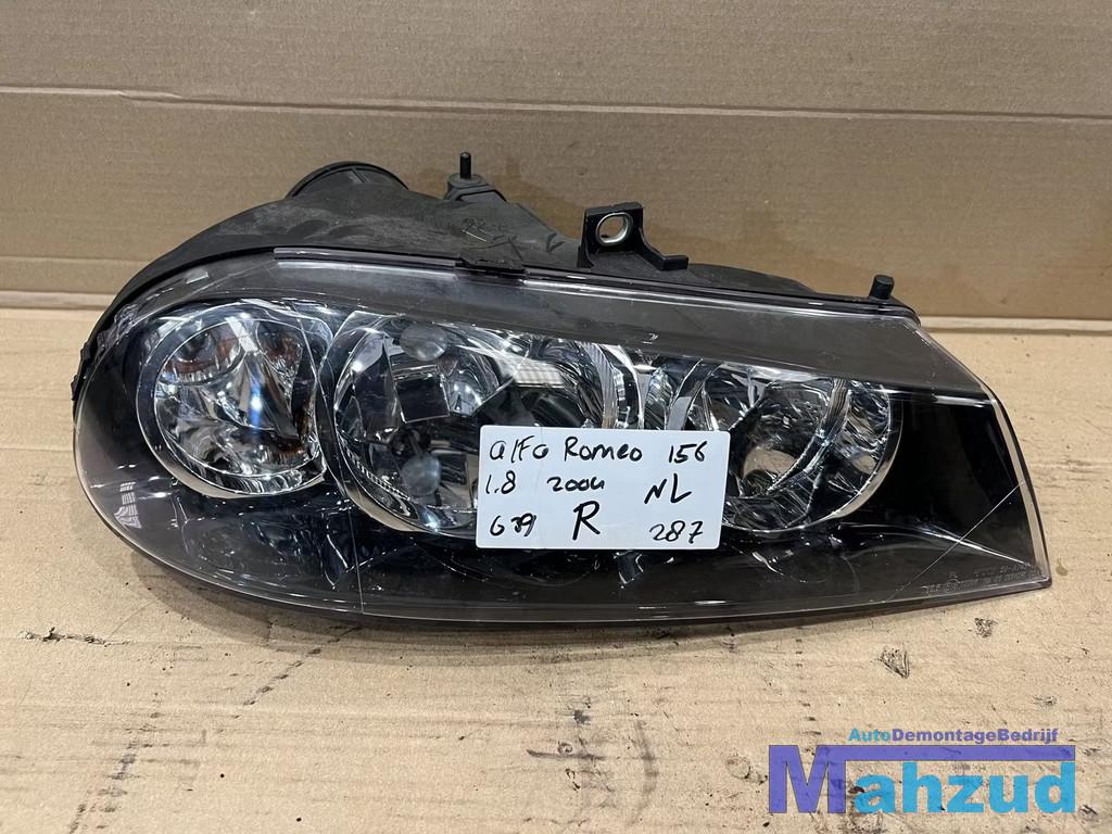 ALFA ROMEO 156 Rechts koplamp 1997-2005, Auto-onderdelen, Verlichting, Alfa Romeo, Gebruikt