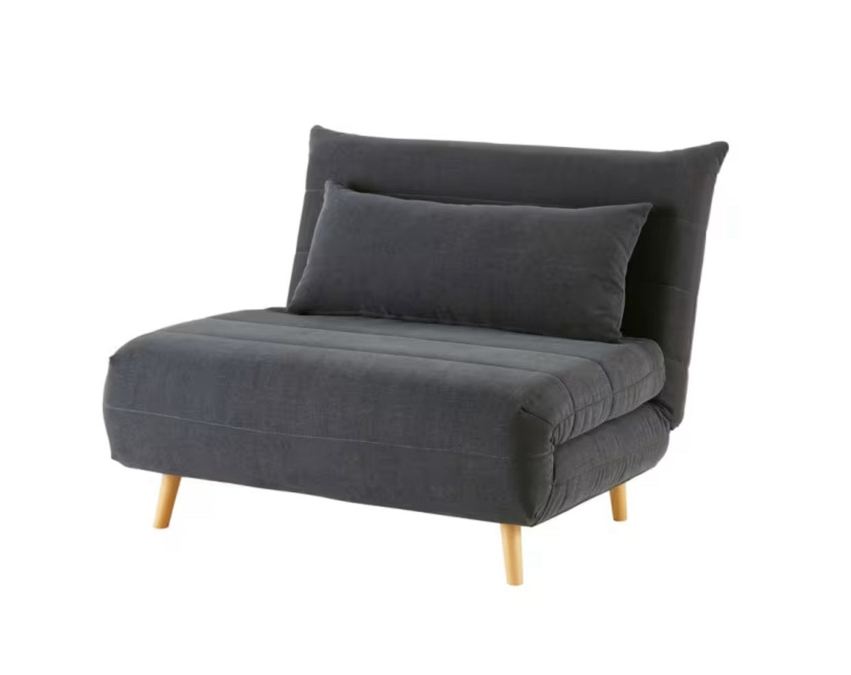 Nio Zetelbed 1 persoon: nieuw!!, Huis en Inrichting, Ophalen, Nieuw, Eenpersoons, Grijs