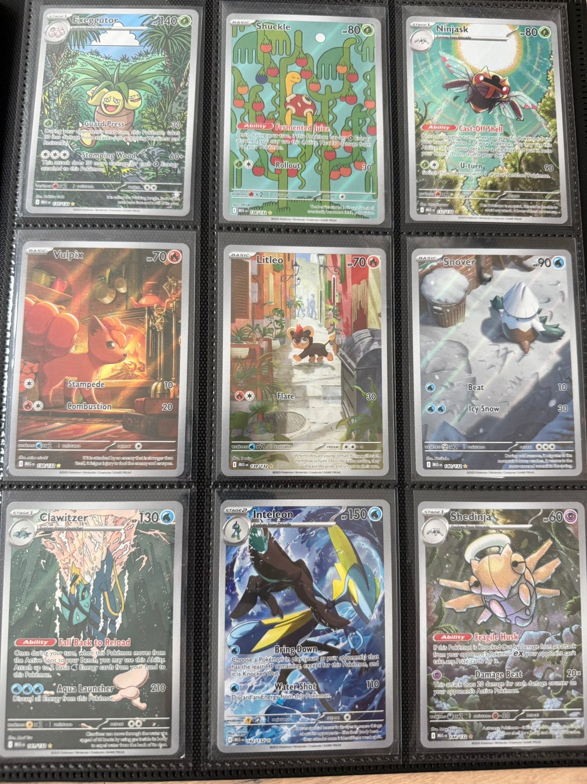 Vente de cartables Pokemon Mega Evolution (septembre), Enlèvement ou Envoi, Comme neuf, Plusieurs cartes