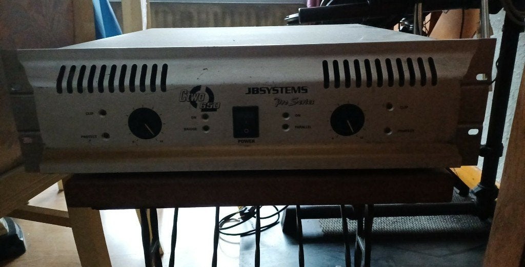 Ampli de puissance JB Systems C 650, Musique & Instruments, Enlèvement, Utilisé