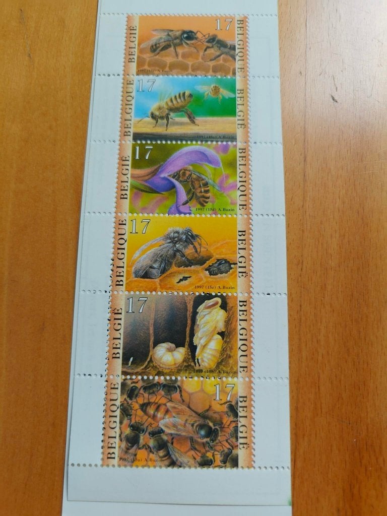 1977 Apiculture - Belgique - menthe - OBP 2715 - 2720, Sans timbre, Enlèvement ou Envoi, Non oblitéré, Timbre-poste