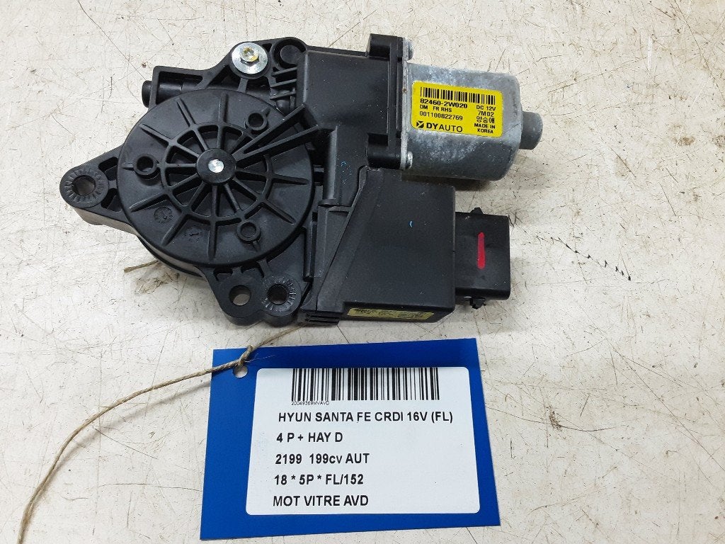 MOTEUR LEVE VITRE ELECTRIQUE AVANT DROIT Santa Fe III (DM), Utilisé, Avant, Hyundai