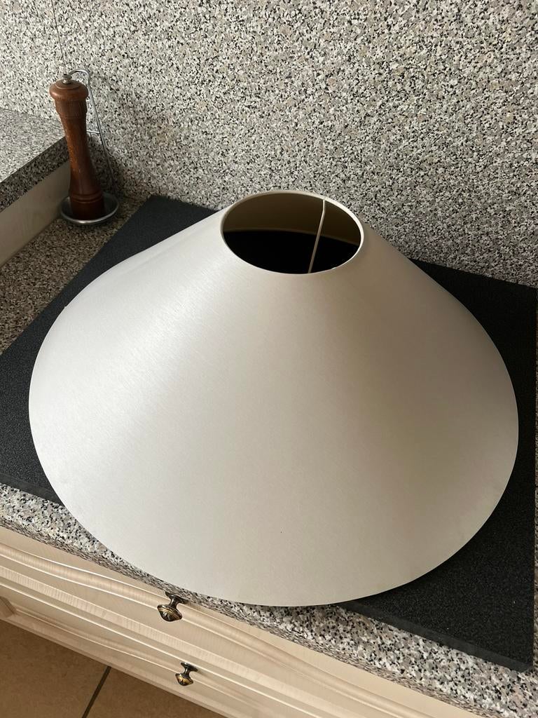 Lampenkap, Ophalen, Rond, Crème, Zo goed als nieuw