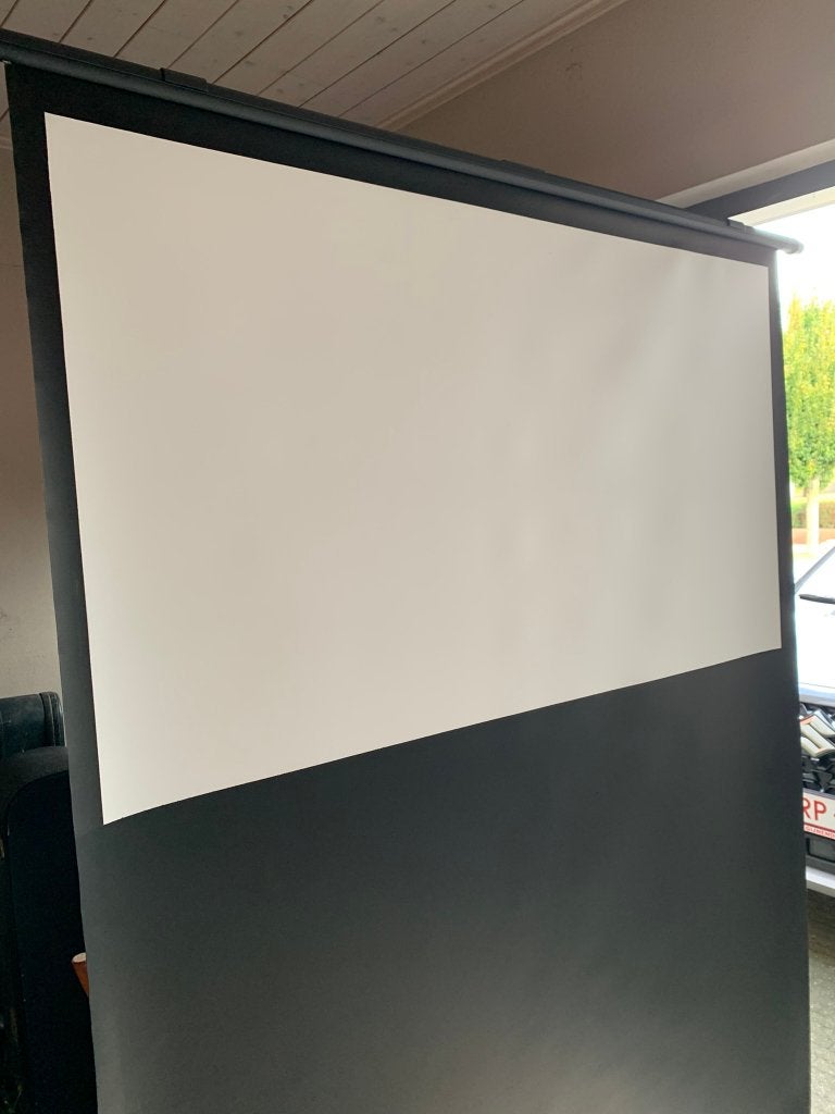 Celexon Professional Projectiescherm 120x68 cm, Ophalen, Handmatig, Zo goed als nieuw