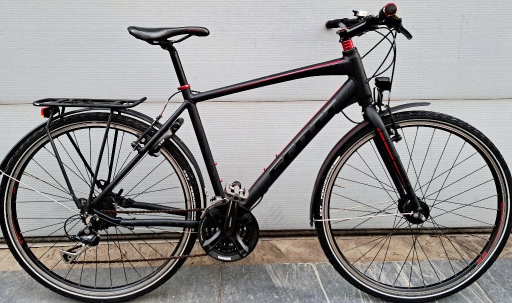 Trekking bike Scott SUB très bon état prix325€048981/3734, Fietsen en Brommers, 28 inch, Velgrem, Zo goed als nieuw, Ophalen