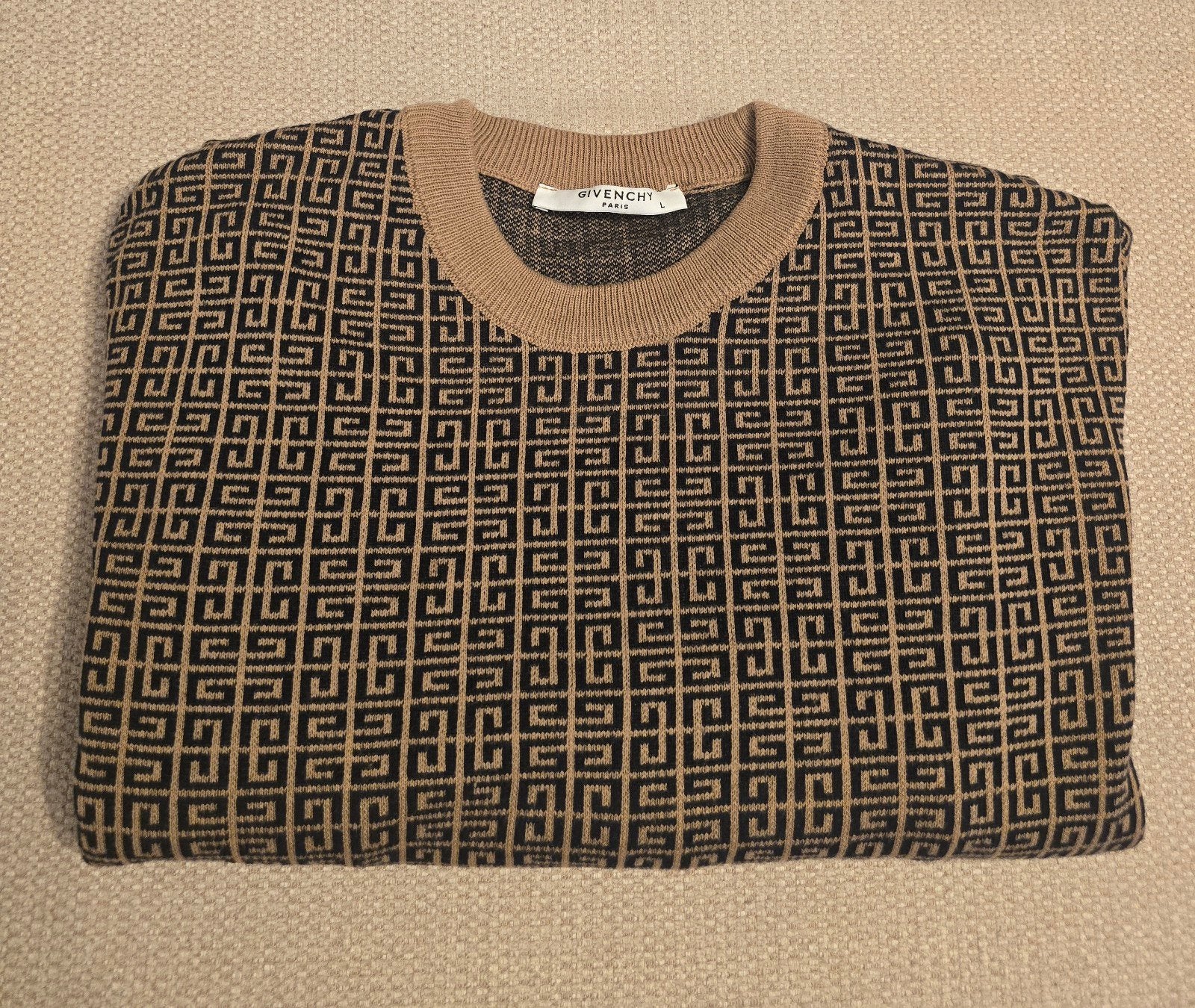 trui Givency, Kleding | Heren, Maat 52/54 (L), Bruin, Verzenden, Zo goed als nieuw