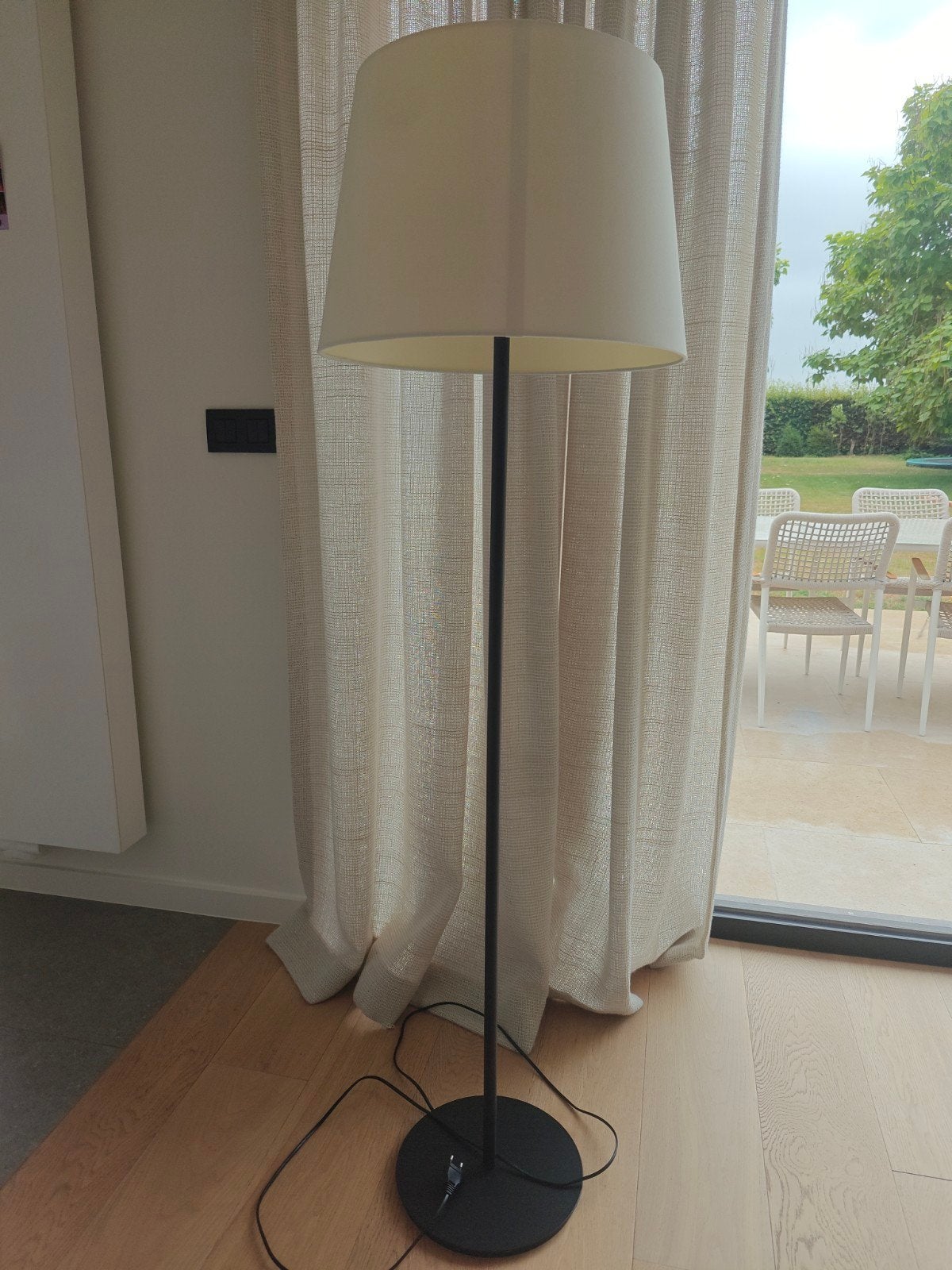 Staanlamp ikea skaftet met kap, Ophalen, Zo goed als nieuw, E27 (groot)