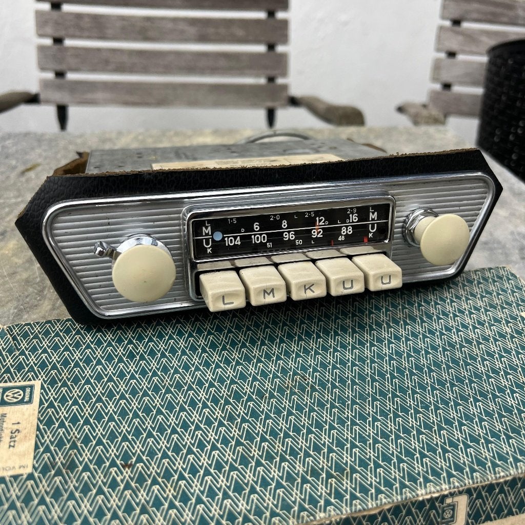 VW Type 3 Blaupunkt Radio Frankfurt 12V FM, Ophalen of Verzenden, Gebruikt