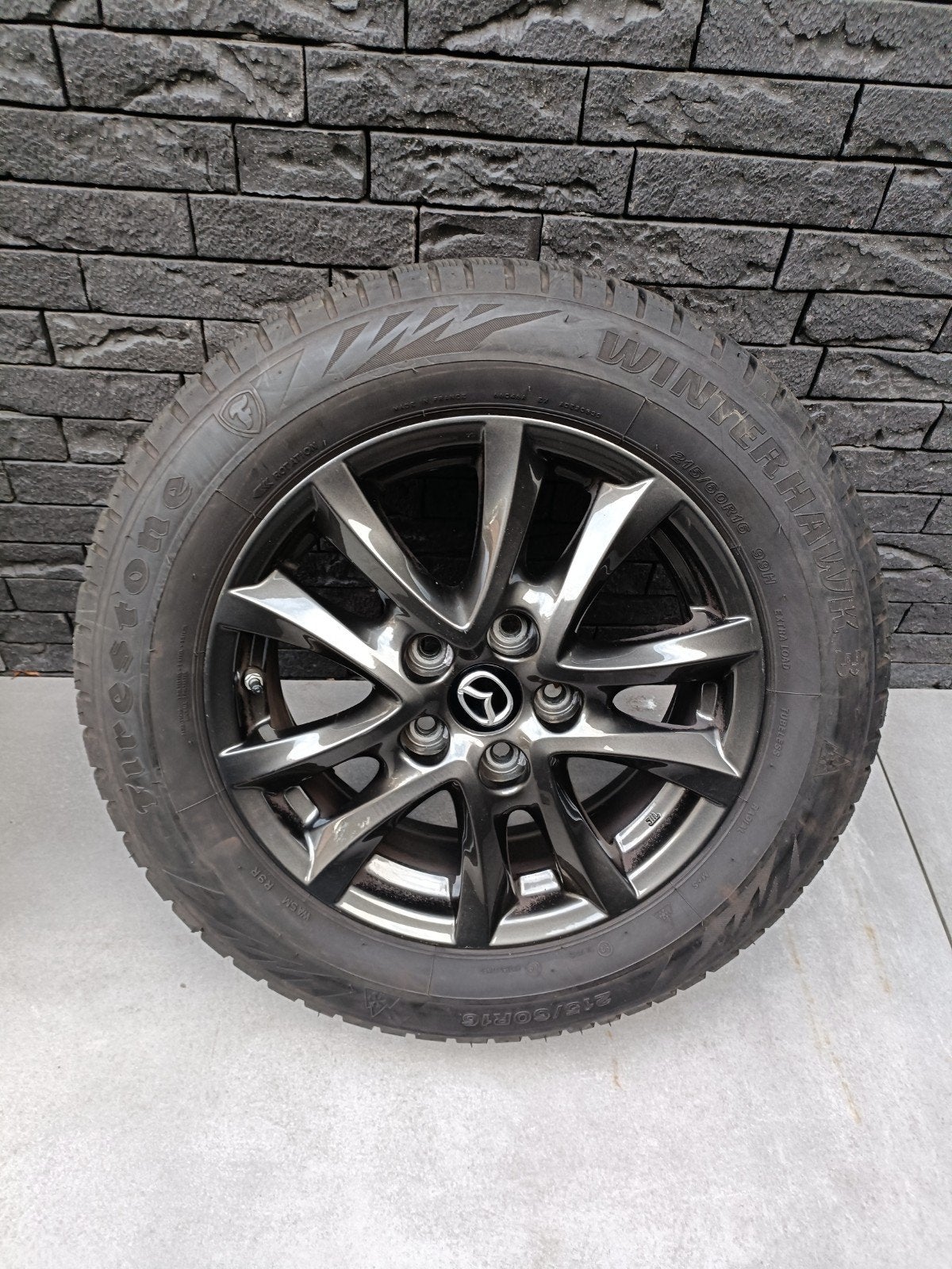 Paire de roues d'hiver Mazda Cx3, Autos : Pièces & Accessoires, 16 pouces, Véhicule de tourisme, Enlèvement, Utilisé