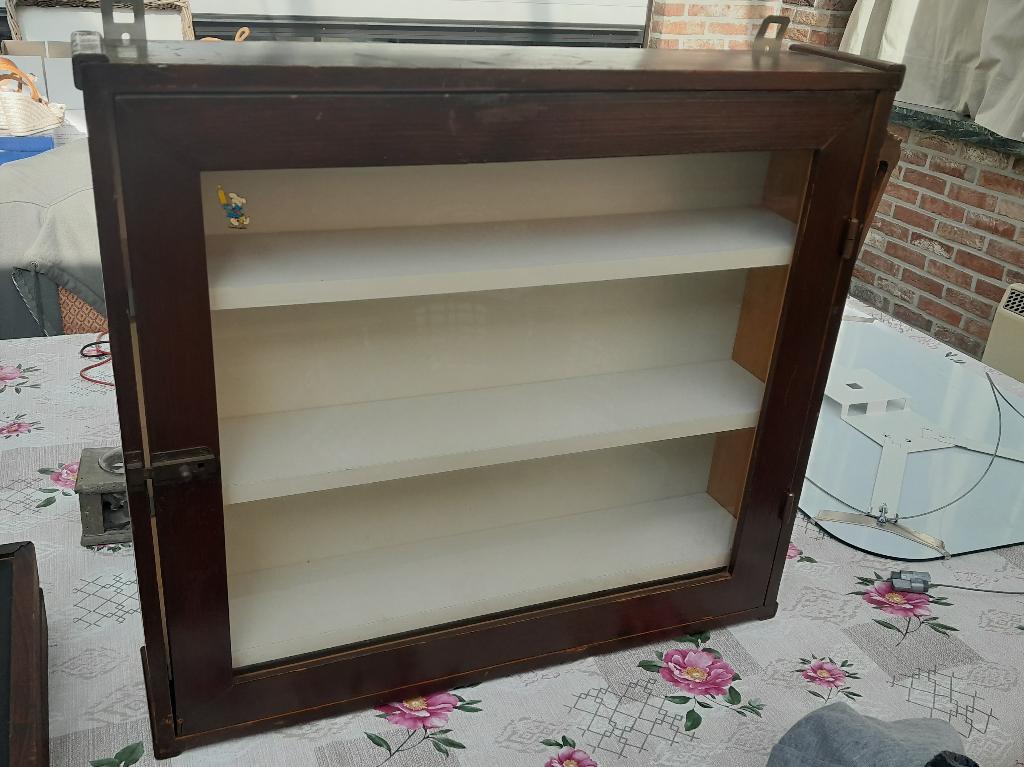 Hangkastje / Etallage, Huis en Inrichting, Kasten | Vitrinekasten, Gebruikt, Minder dan 100 cm, 50 tot 100 cm, Minder dan 25 cm