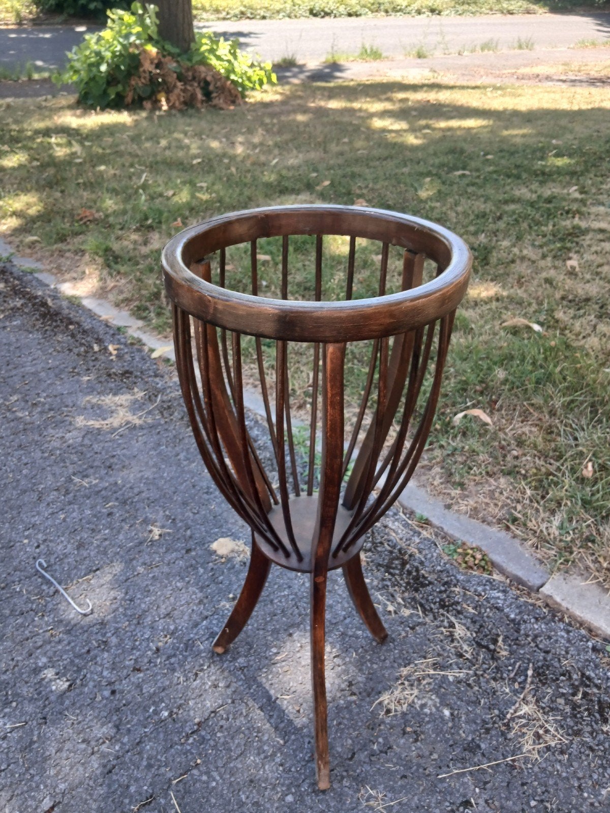 porte plante, Enlèvement