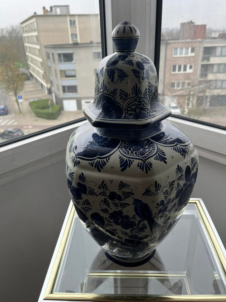 Antieke Vaas Delfts Blauw, Enlèvement