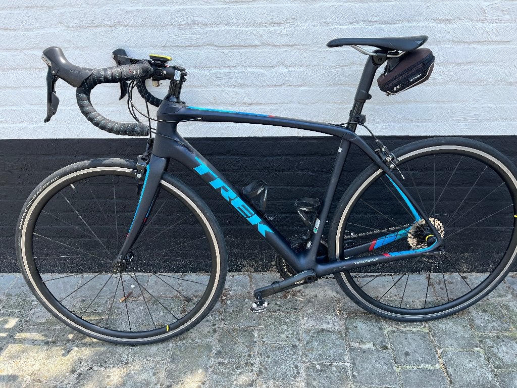 TREK Domane SL 5, 28 inch, Gebruikt, Velgrem, Meer dan 20 versnellingen
