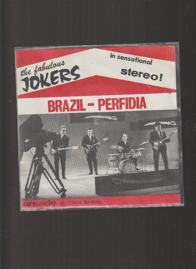 THE  JOKERS  --  BRAZIL, 7 inch, Nieuw in verpakking, Rock en Metal, Fotohoes