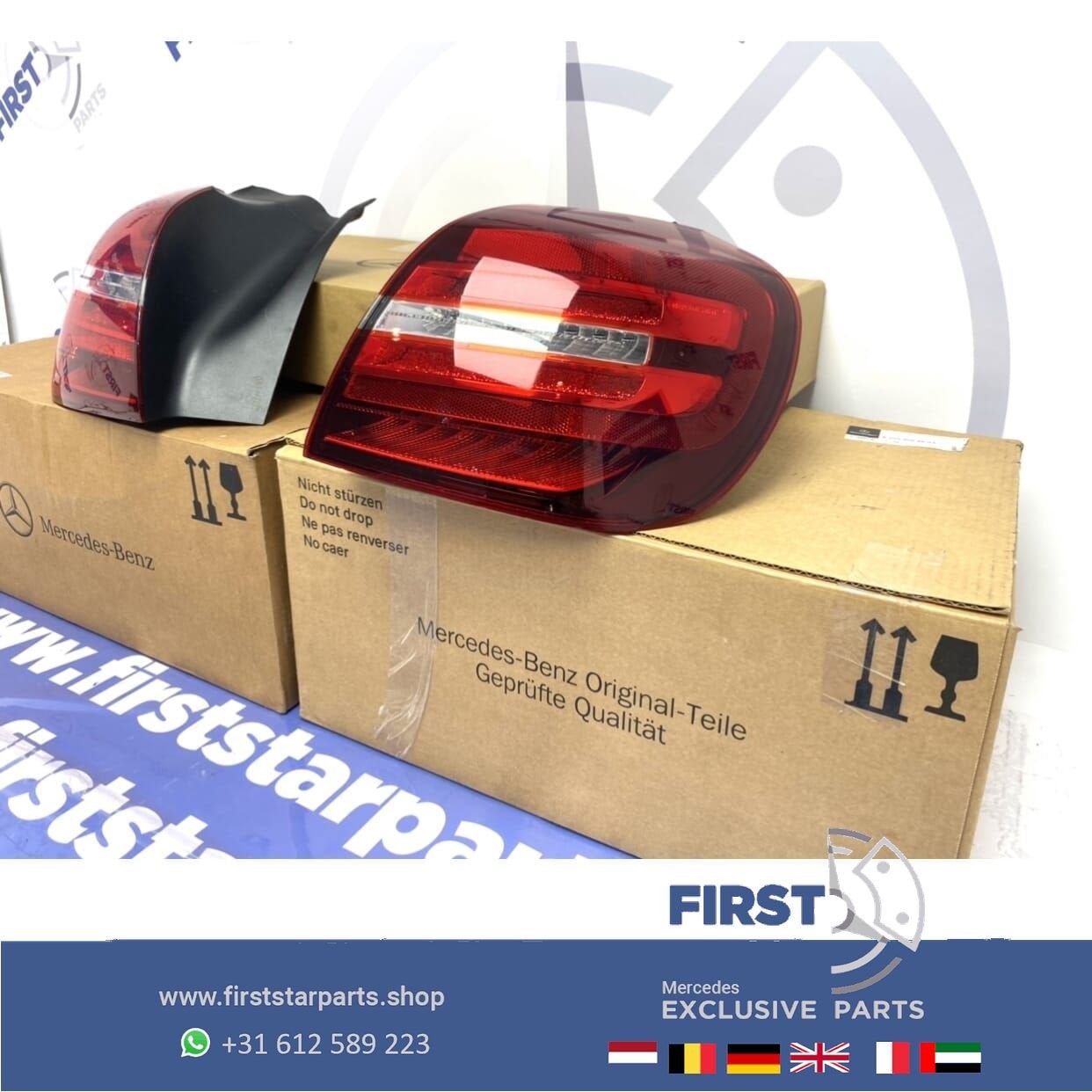 A1569068300 / A1569068400 W156 GLA LED ACHTERLICHT FACELIFT, Utilisé, -, -, Enlèvement ou Envoi
