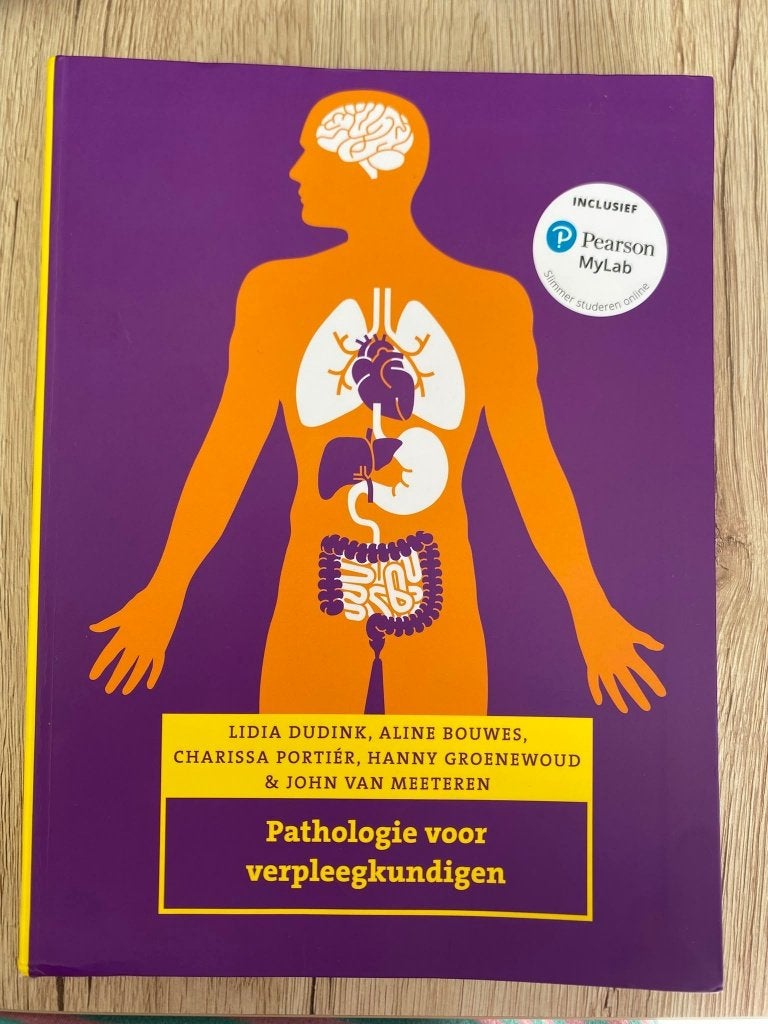 Pathologie voor verpleegkundigen, Boeken, Studieboeken en Cursussen, Ophalen of Verzenden, Zo goed als nieuw, Hogeschool, Pearson