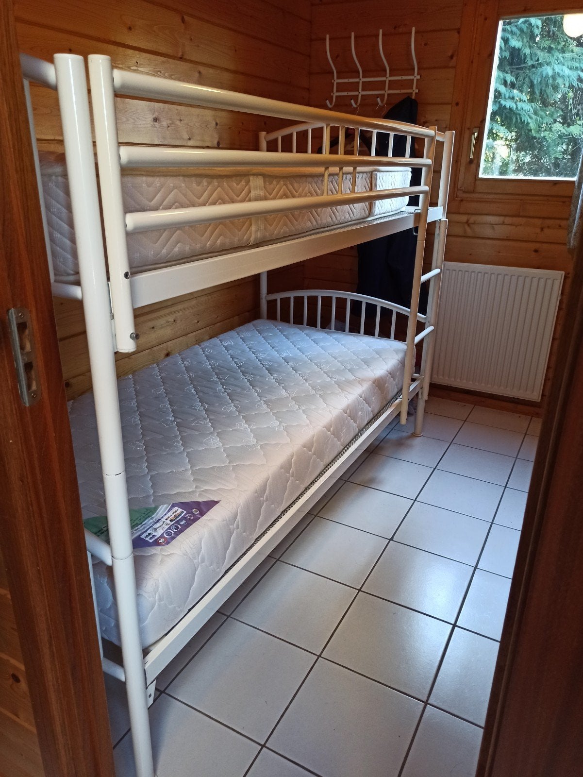 Lits superposés ou 2 lits une personne + 2 matelas, Enlèvement, Comme neuf, Deux personnes, Lits superposés