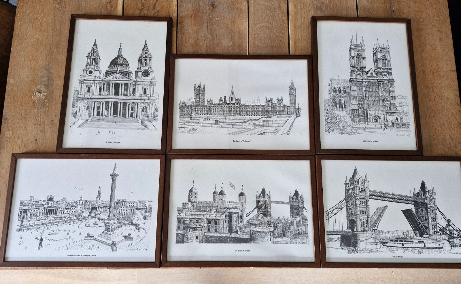 5 lithografische prints Bernard Smith '78-'79, Ophalen