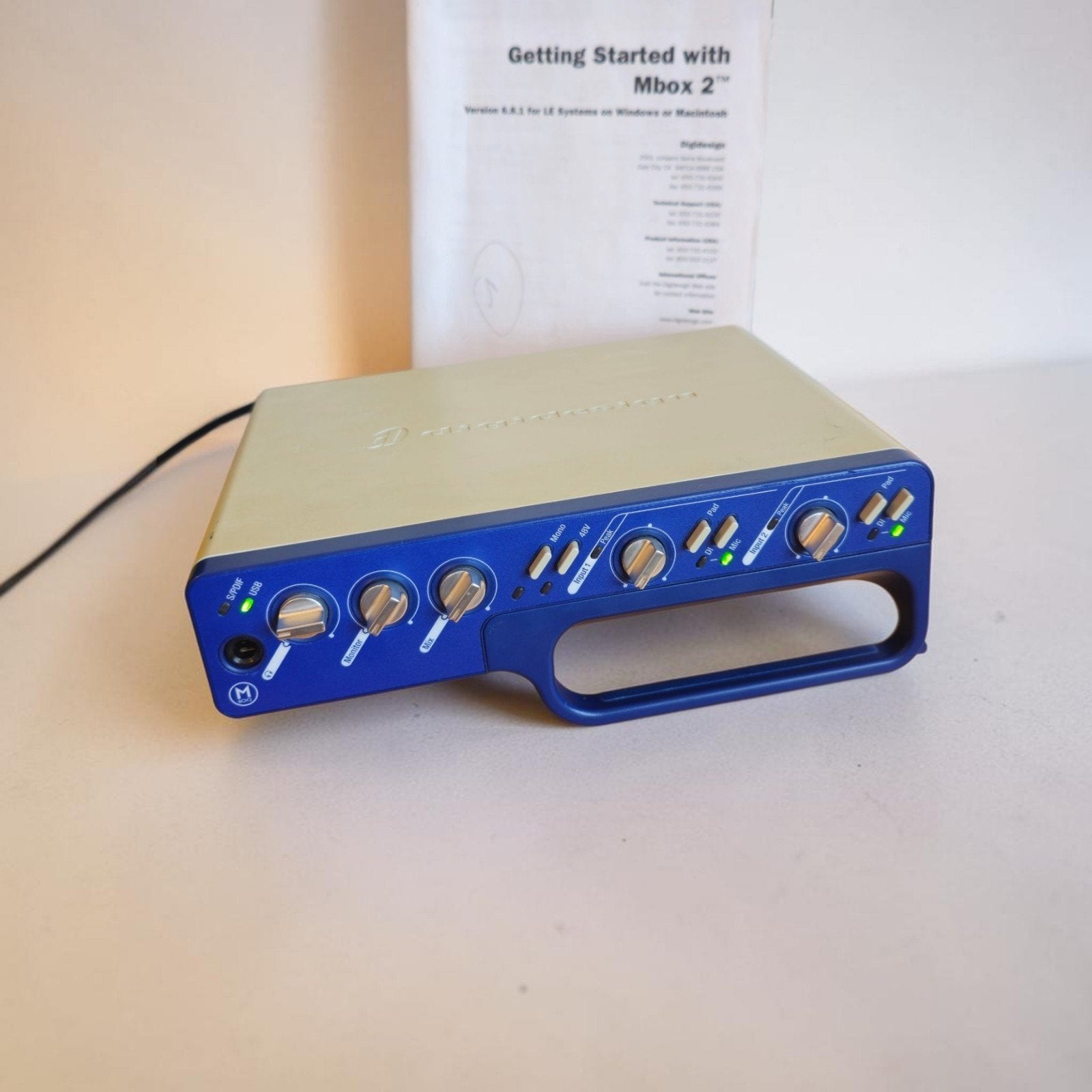Mbox 2 Digidesign, Musique & Instruments, Enlèvement ou Envoi, Comme neuf