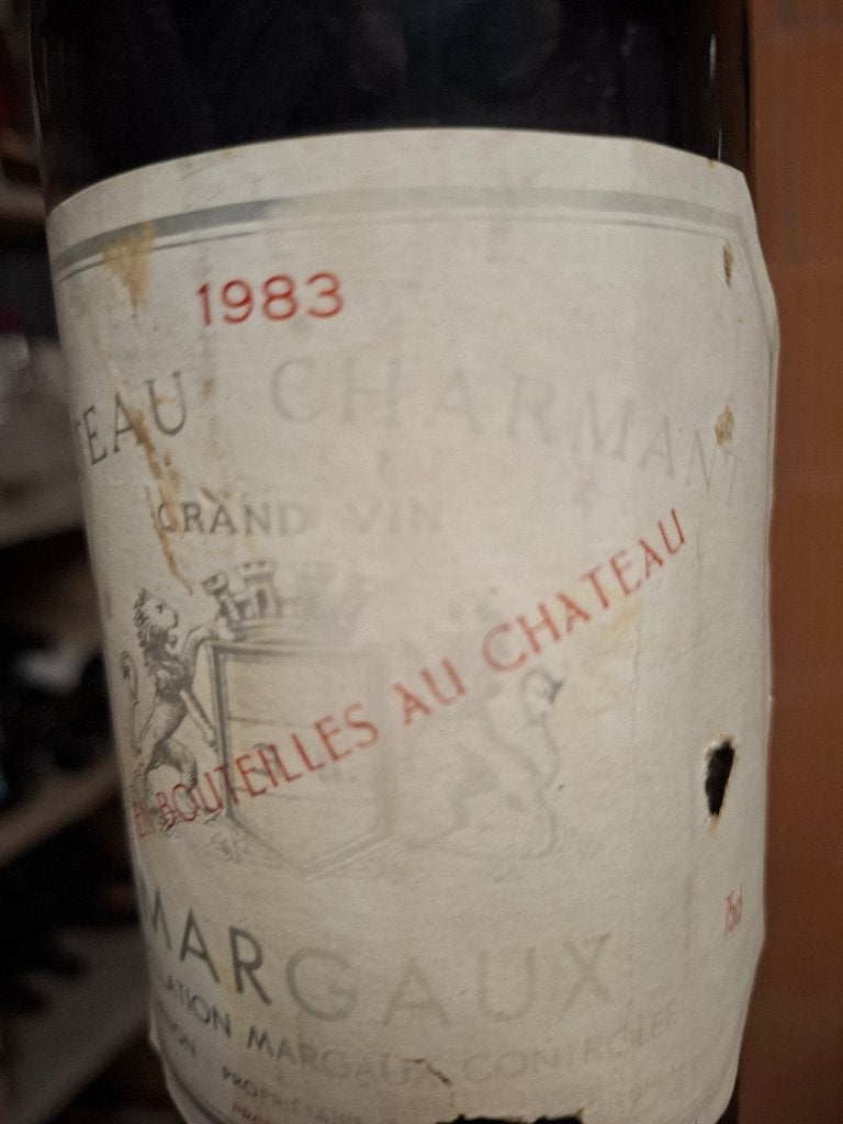 Margaux Château Charmant 1983, Collections, Pleine, Comme neuf, Enlèvement, Vin rouge