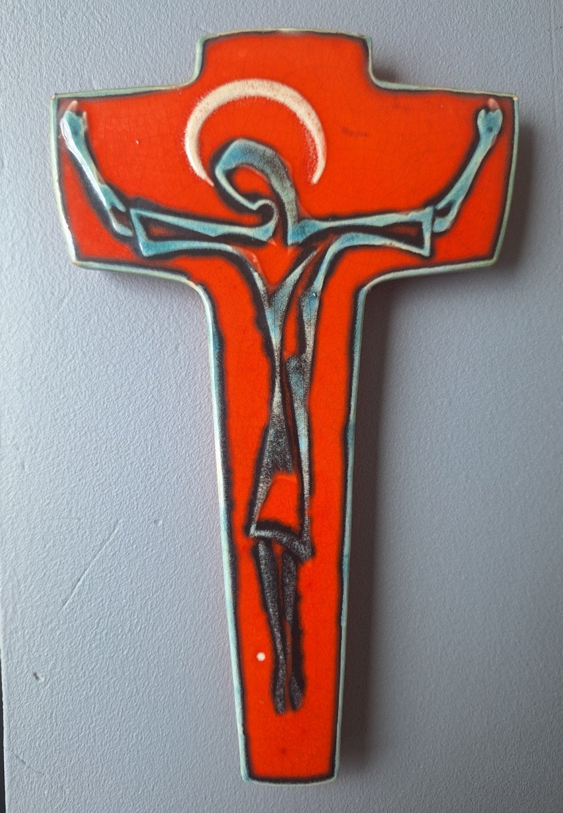 Kruisbeeld Bree Keramiek, Ophalen of Verzenden