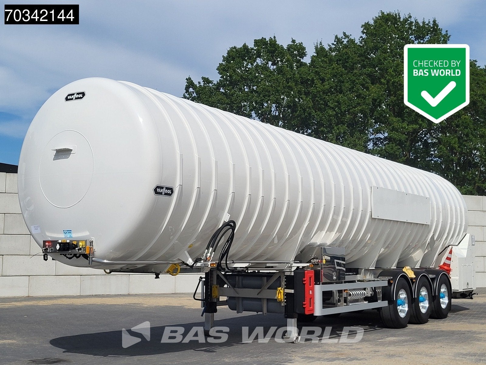 Van Hool UNUSED LNG Tank 59.000 Ltrs APK 05-27, Autos, Achat, Entreprise, Autres carburants, Remorques et Semi-remorques