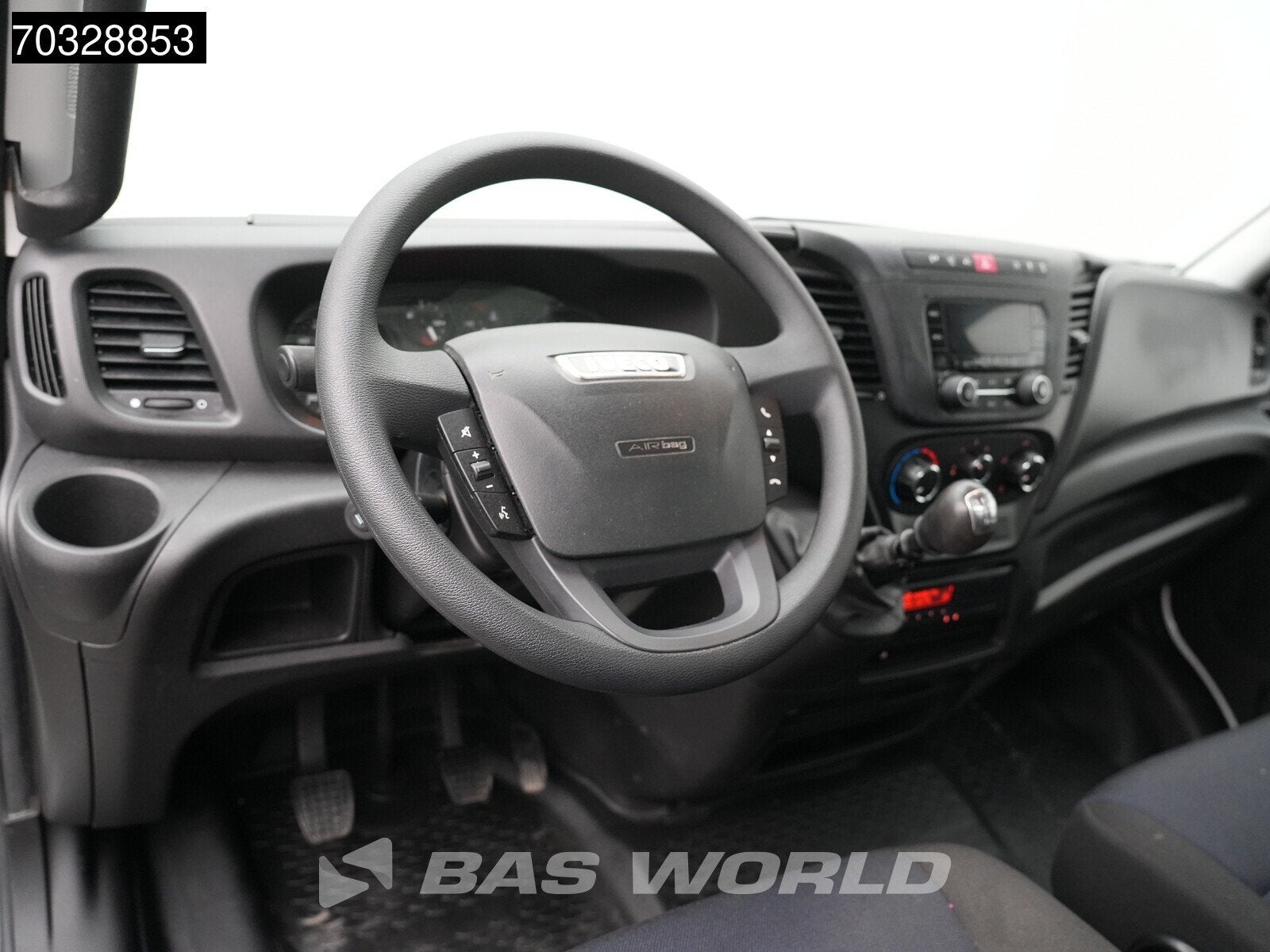 Iveco Daily 65C15 3.0L Kipper Dubbellucht 150PK Airco Cruise, Achat, Entreprise, Boîte manuelle, Diesel