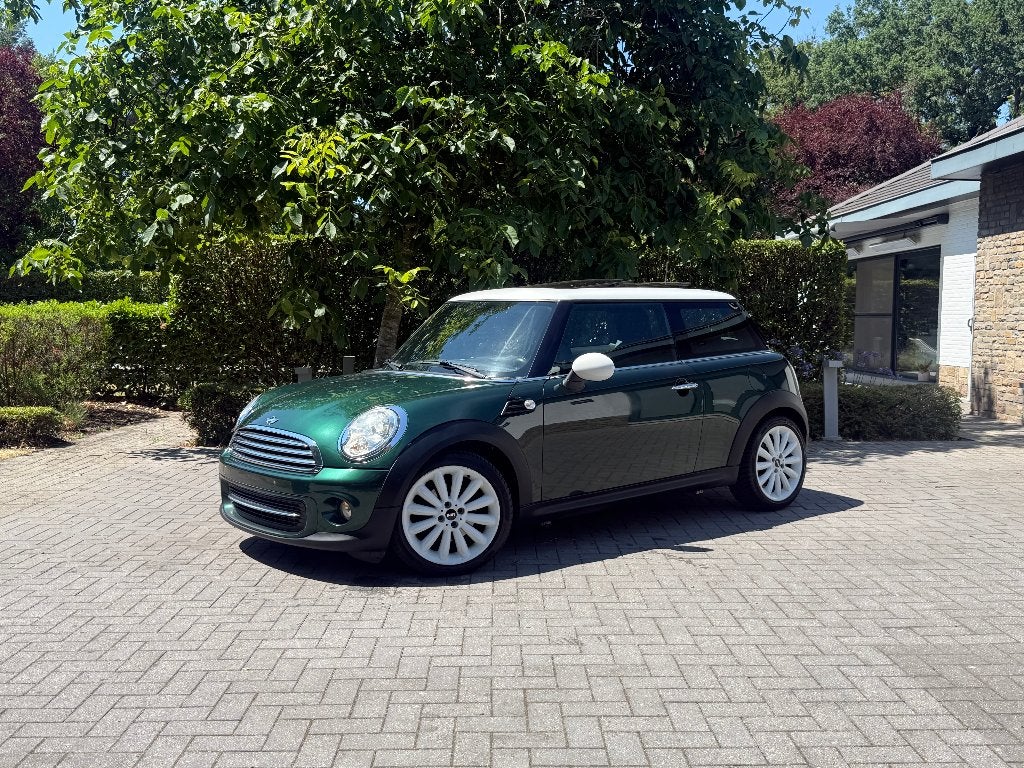 Mini Cooper – 117.214 km – 1.6 Benzine – Groot onderhoud, Auto's, Mini, Zwart, 4 cilinders, Leder en Stof, 127 g/km