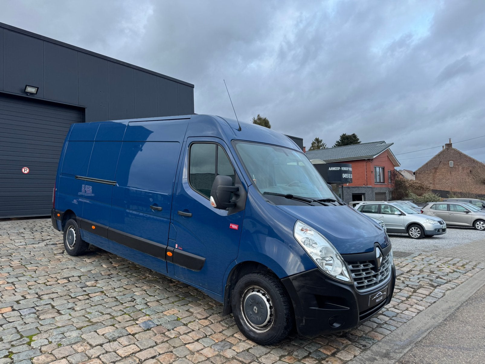 Renault Master 2.3 dCi L4H2 Euro6B 2018 3 places, Achat, Entreprise, 3 places, Noir