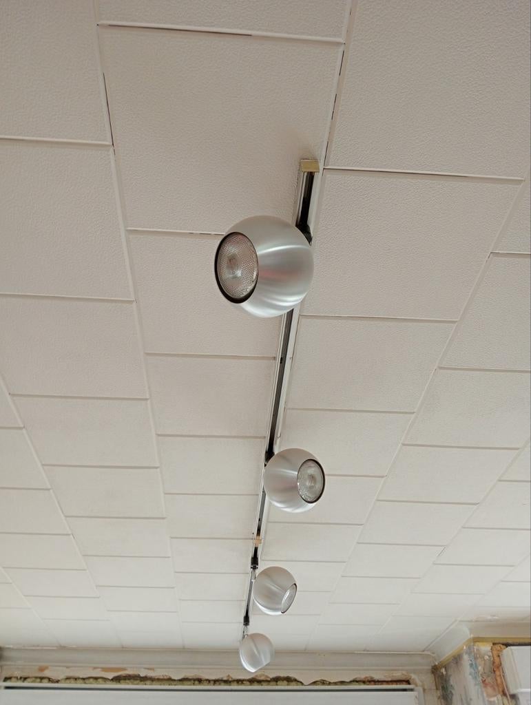 Staff, erco rail met 4 matte spots., Ophalen