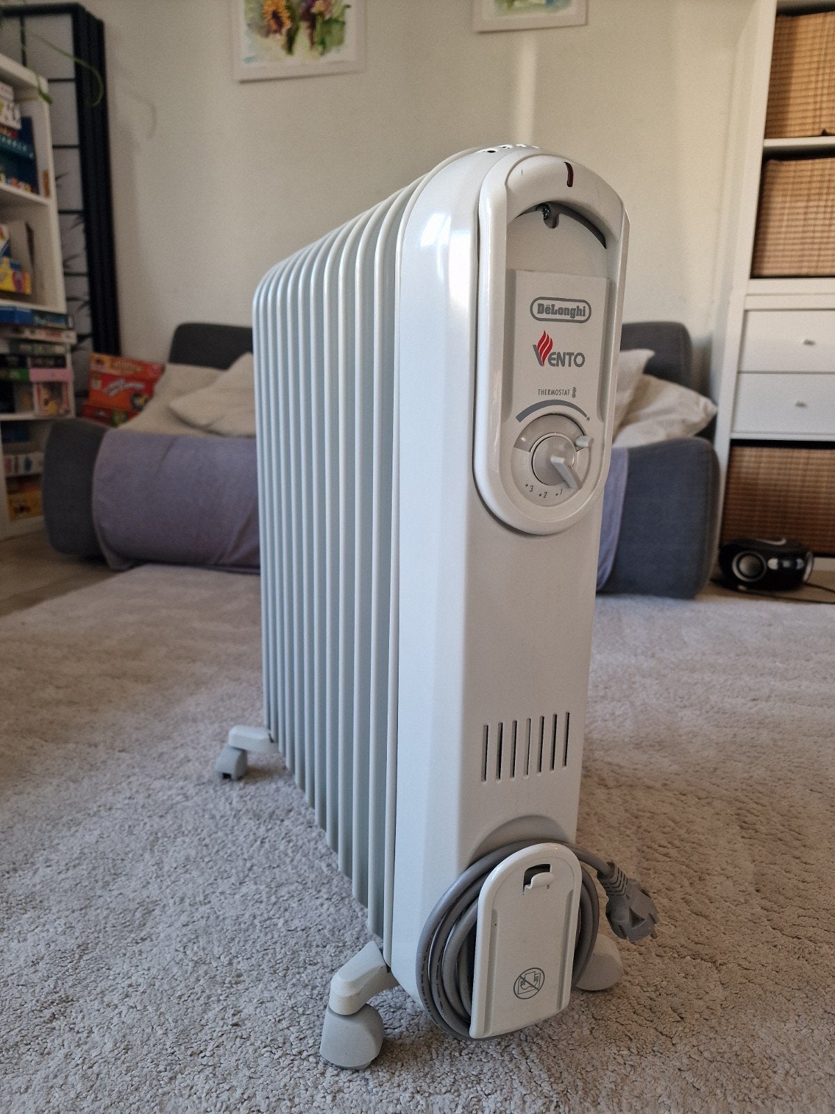 Oliebadradiator DeLonghi, Ophalen, Radiator