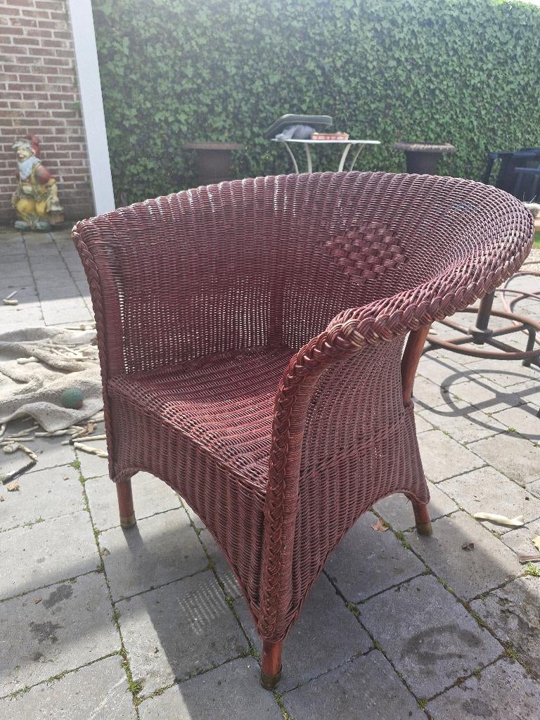 vintage rotan stoelen, Ophalen, Gebruikt, Overige kleuren, Vintgage