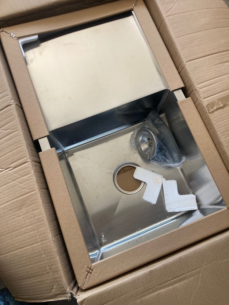 RSV spoelbak nieuw, Ophalen of Verzenden, Nieuw, Inox, Wastafel