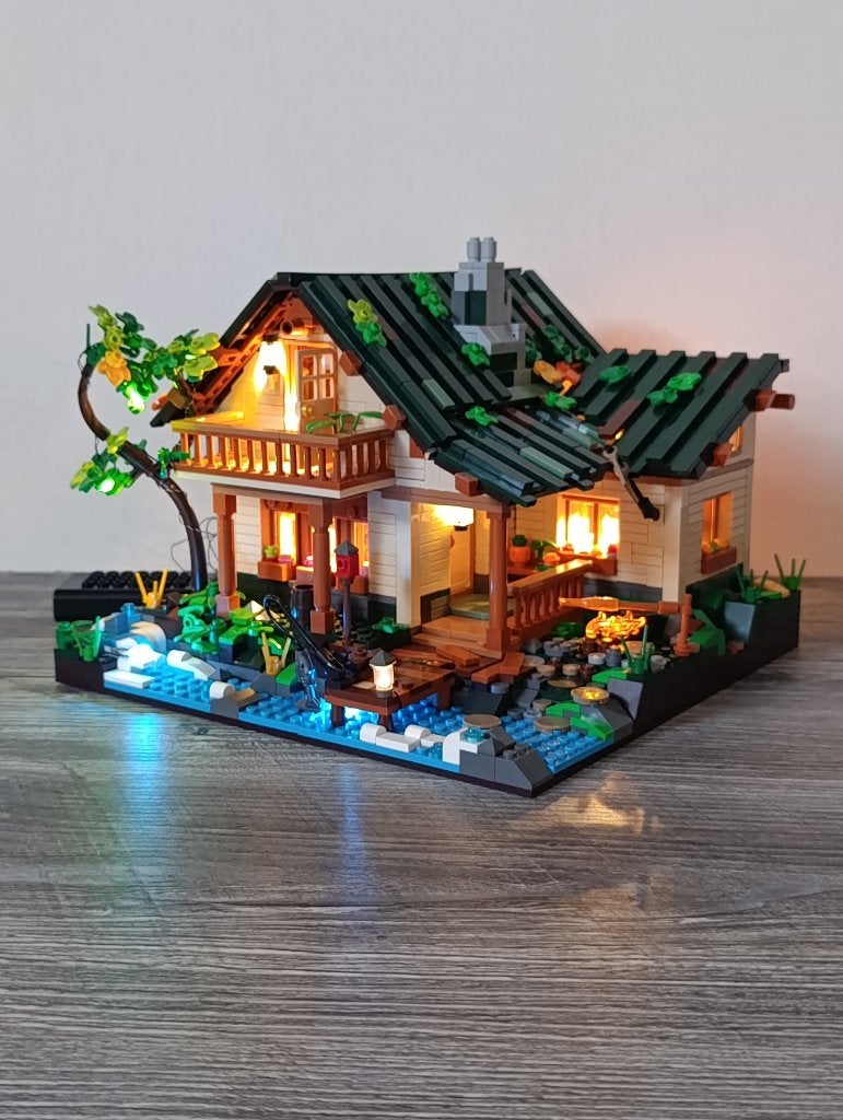 Funwhole / Lumibricks set FH9004: lakeside lodge, Enlèvement ou Envoi, Comme neuf, Autres marques