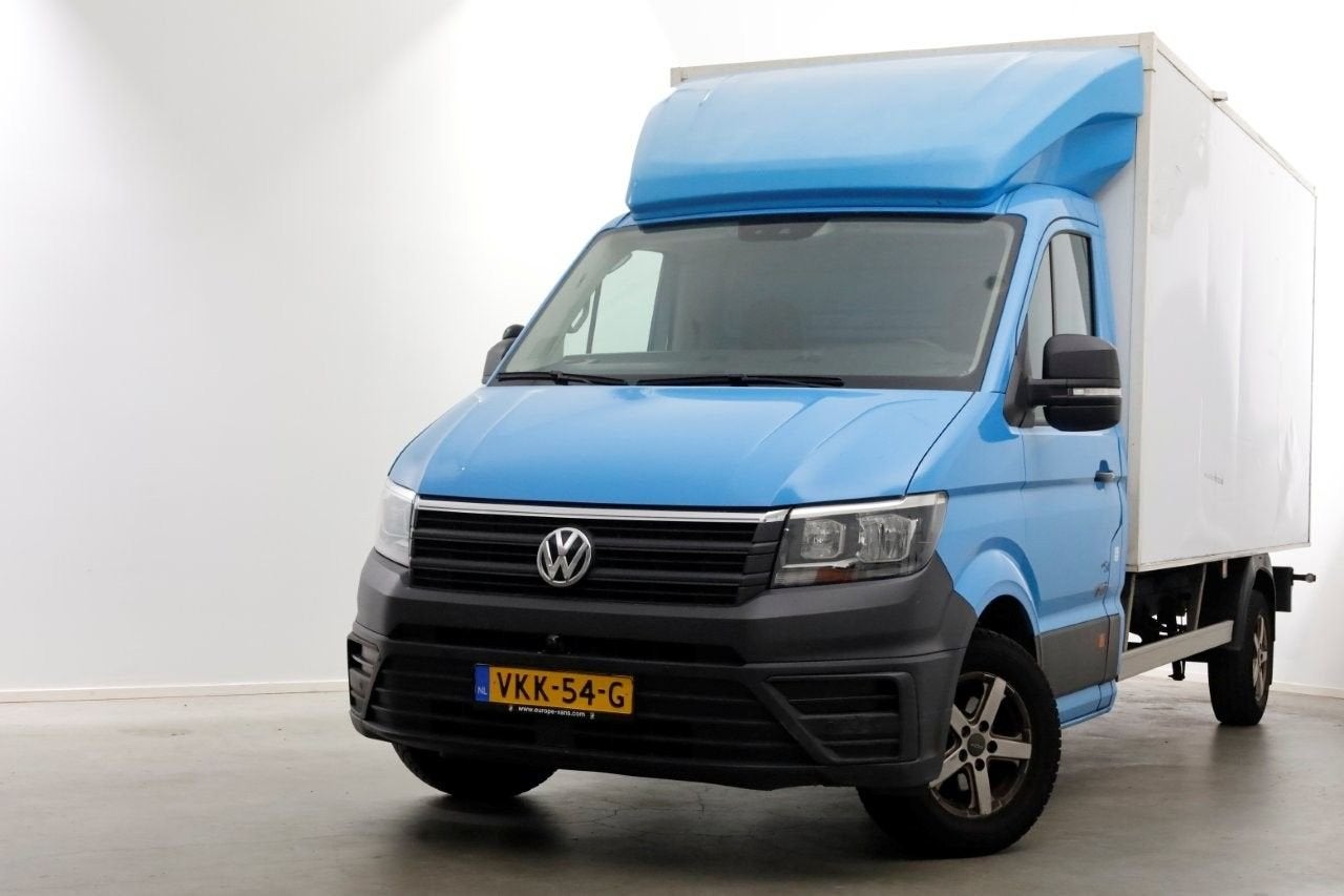 Volkswagen Crafter 35 2.0 TDI E6 Bakwagen met achterdeuren 2, Auto's, Blauw, Bedrijf, ABS, 277 g/km