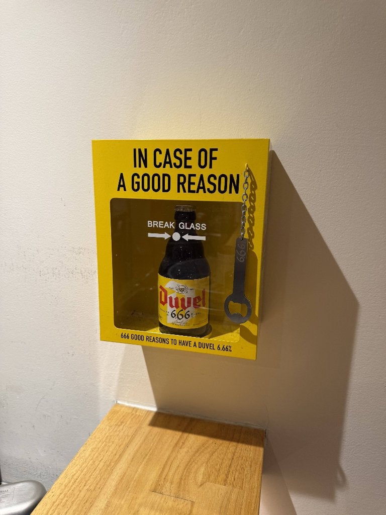 Duvel 666 Emergency Kit, Collections, Enlèvement, Comme neuf, Verre ou Verres, Duvel