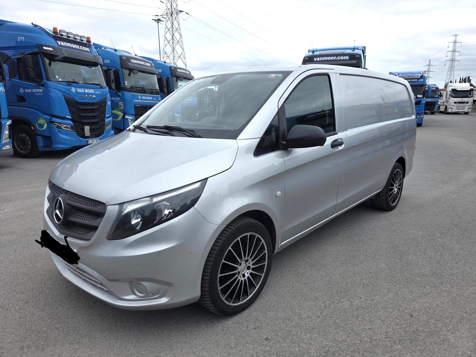 Mercedes Vito/ L2H2/ 2.2 Diesel/ Euro 6 b/ 2017, Autos, Cuir, Argent ou Gris, Achat, Euro 6